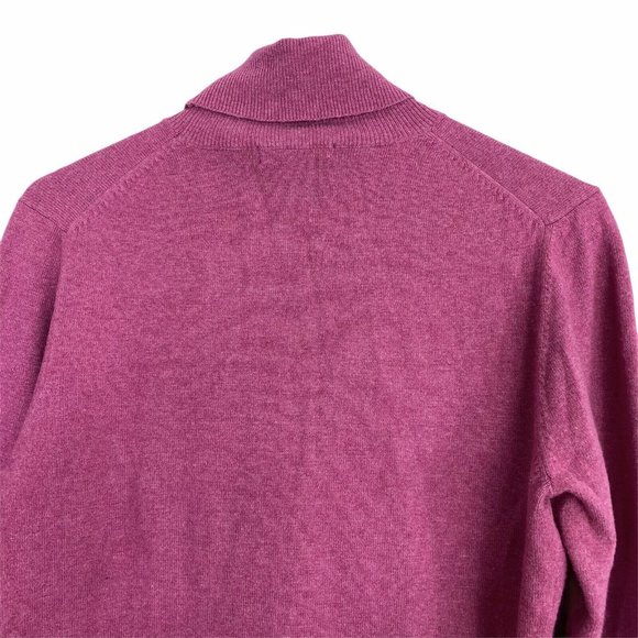 Boden Cora Turtleneck Sweater Pullover Pink Large - Picture 5 of 9